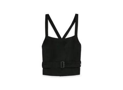 OUR LEGACY Trench Vest "Tasteful Black Megatwist Twill"