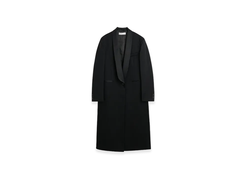 OUR LEGACY Supper Coat "Onyx Black Tech Sateen"