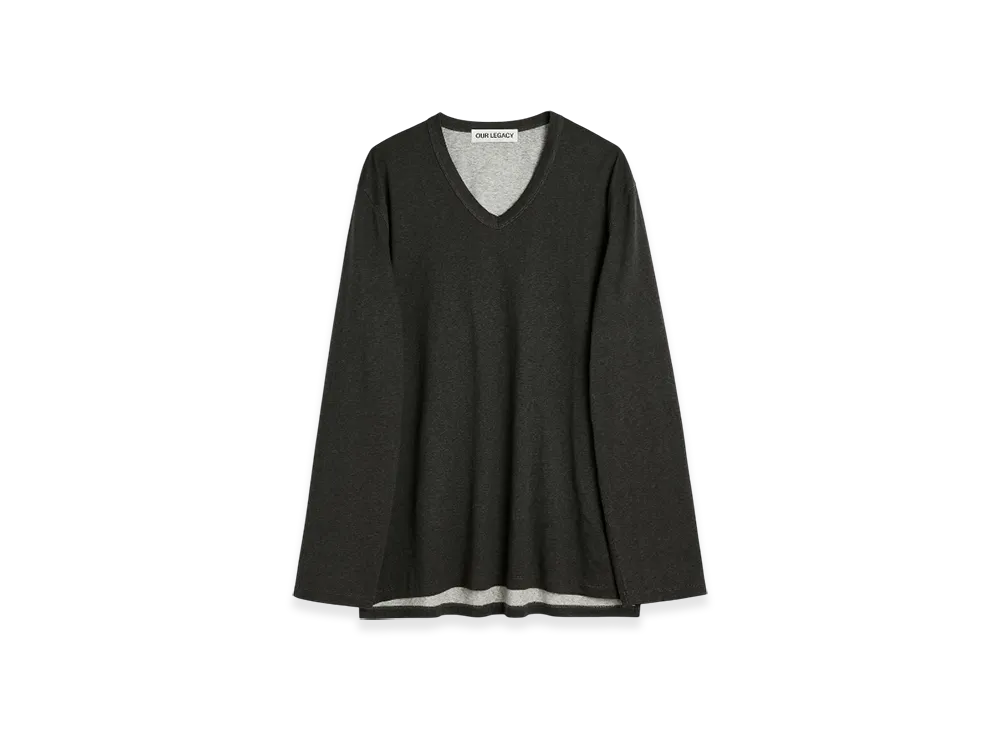 OUR LEGACY Gorge Longsleeve "Black 1000 Points Print"