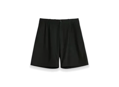 OUR LEGACY Ponte Shorts "Tasteful Black Megatwist Twill"