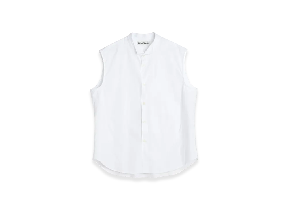 OUR LEGACY Wing Shirt Sleeveless "Winter Bouquet Super Poplin"
