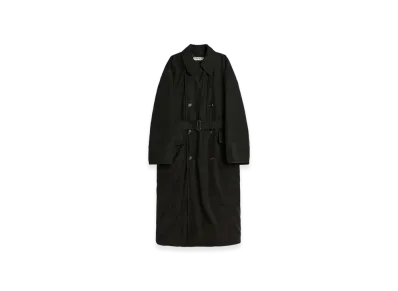 OUR LEGACY Duvet Trench "Black Tide Cotton Nylon"