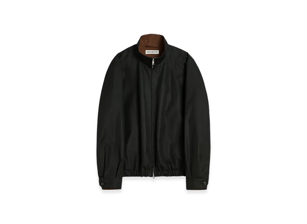 OUR LEGACY Casino Jacket "Tasteful Black Megatwist Twill"