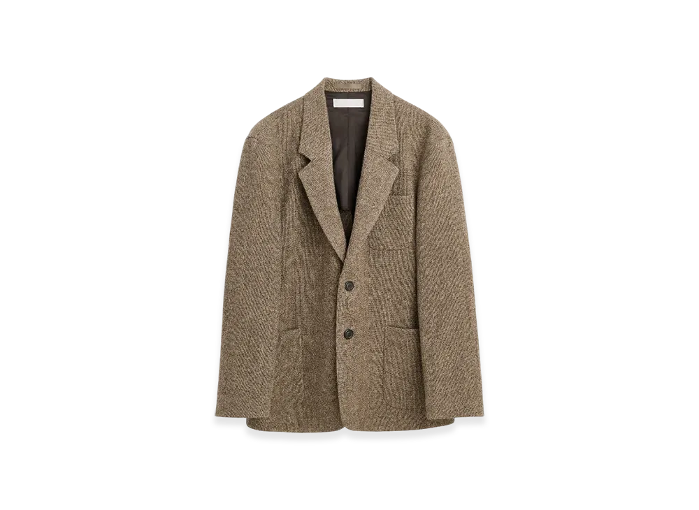 OUR LEGACY Embrace Blazer "Natural Brown Sack Weave"