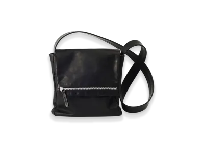 OUR LEGACY Whiz Bag "Black Tensile Cattle Hide"