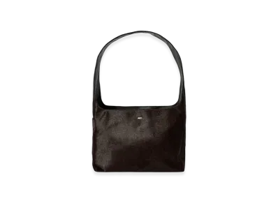 OUR LEGACY Grande Brick Bag "Chocolate Hair On Hide"