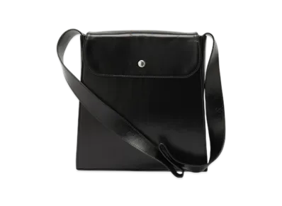 OUR LEGACY Extended Bag Aamon Black Leather "Black"
