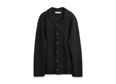 OUR LEGACY Big Cardigan Acrylic "Shadow Black Funky"