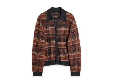 OUR LEGACY Evening Polo Rust Geezer Check "Check"