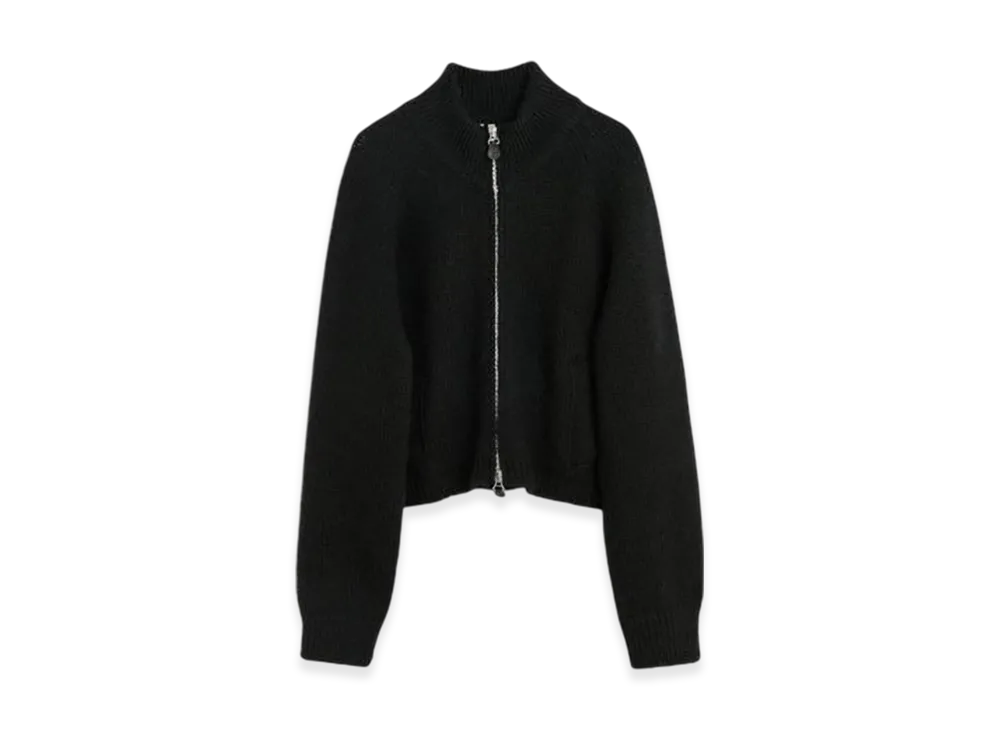 OUR LEGACY Ultra Zip Funnel Jet Black "Jet Bkack"