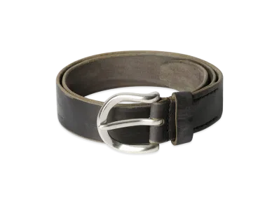 OUR LEGACY 3.5 CM Belt "Soft Coal Torn Bovine"