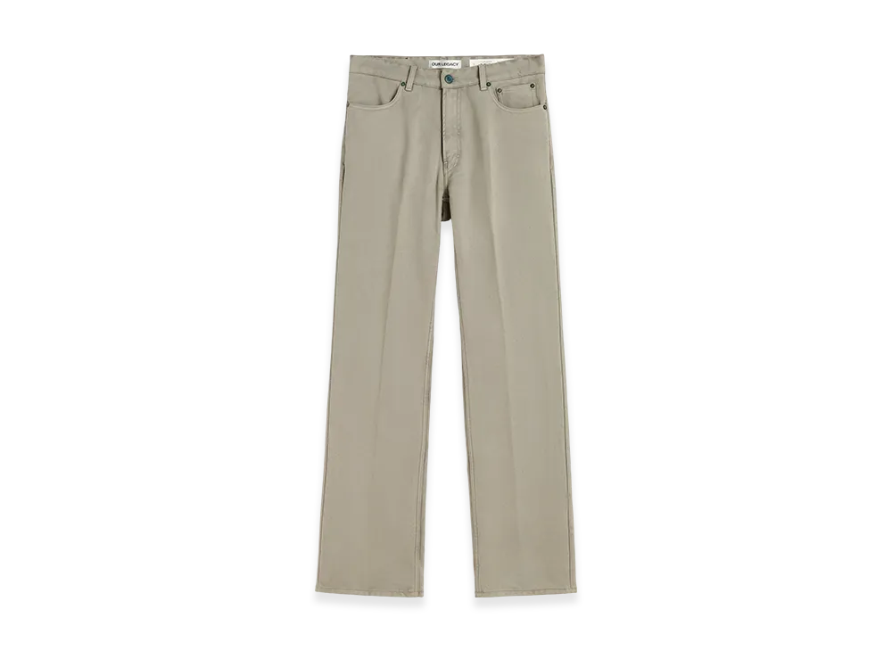 OUR LEGACY Carlson Cut "Carbon Od Permanent Crease"