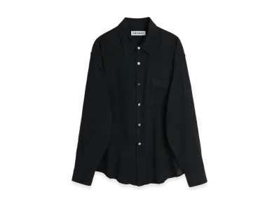 OUR LEGACY Coco Shirt "Washed Black Air Cotton"