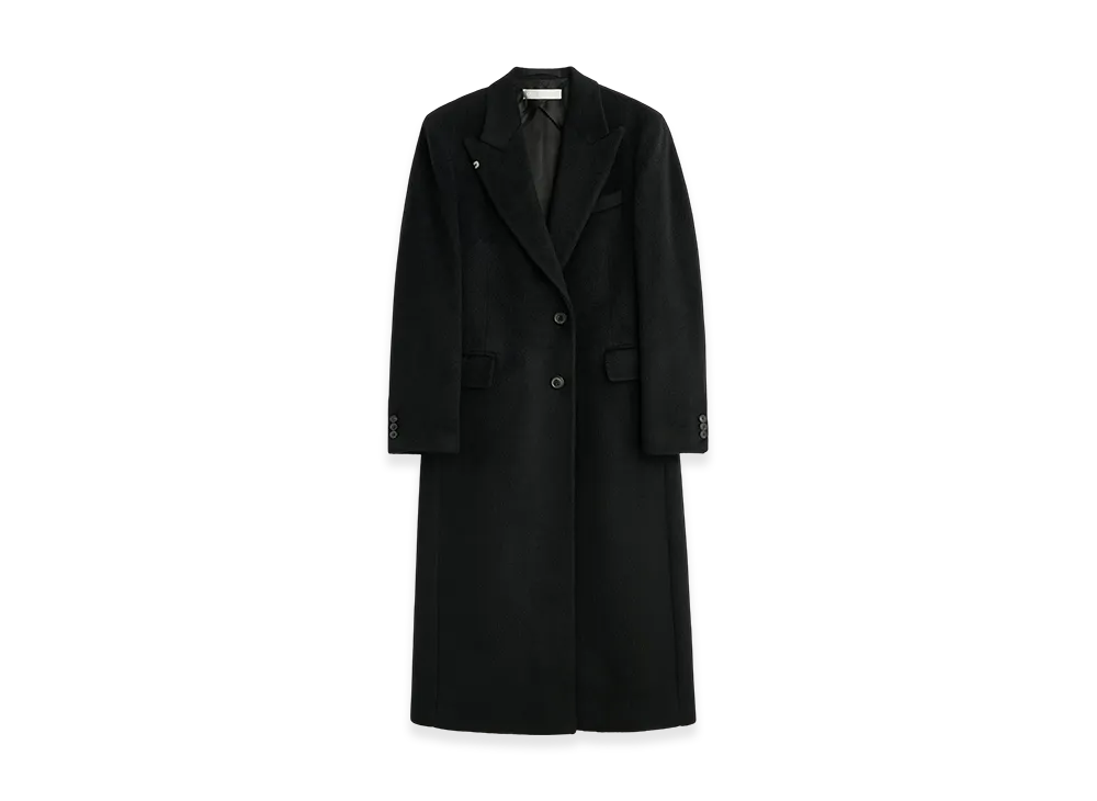 OUR LEGACY Manta Coat "Black Hairy Wool"