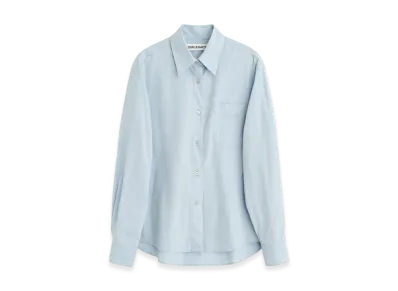 OUR LEGACY Forever Shirt "Powder Blue Liquid Poplin"