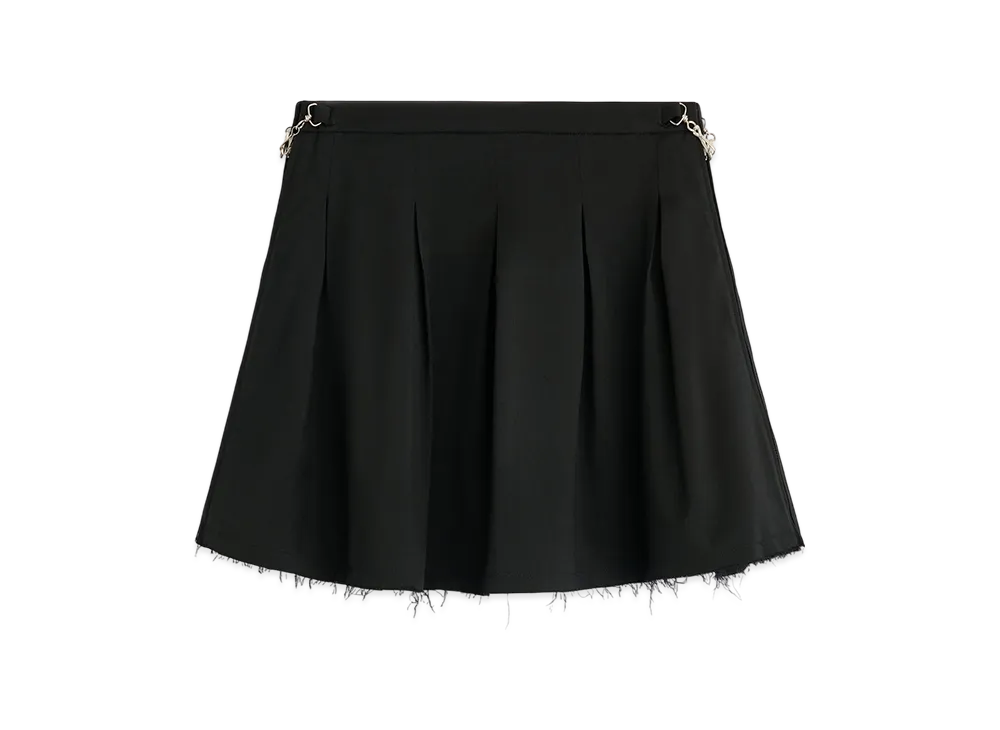 OUR LEGACY Object Skirt "Black Worsted Wool"