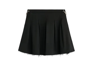 OUR LEGACY Object Skirt "Black Worsted Wool"
