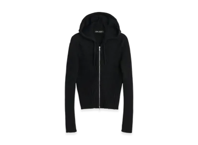 OUR LEGACY Compact Hood "Black Fuzzy Alpaca"