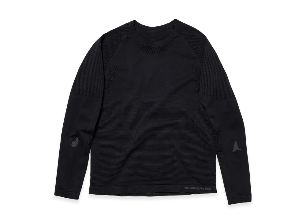 OUR LEGACY x ROA Aune Seamless Knit Long Sleeve "Carbon"