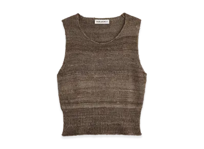 OUR LEGACY Pleaser Tank "Wathered Earth Handspun Silk"