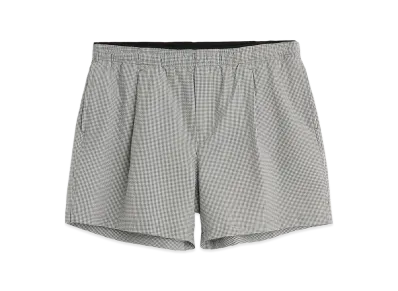 OUR LEGACY Boxer Trunk "Breeze Check Coast Seersucker"