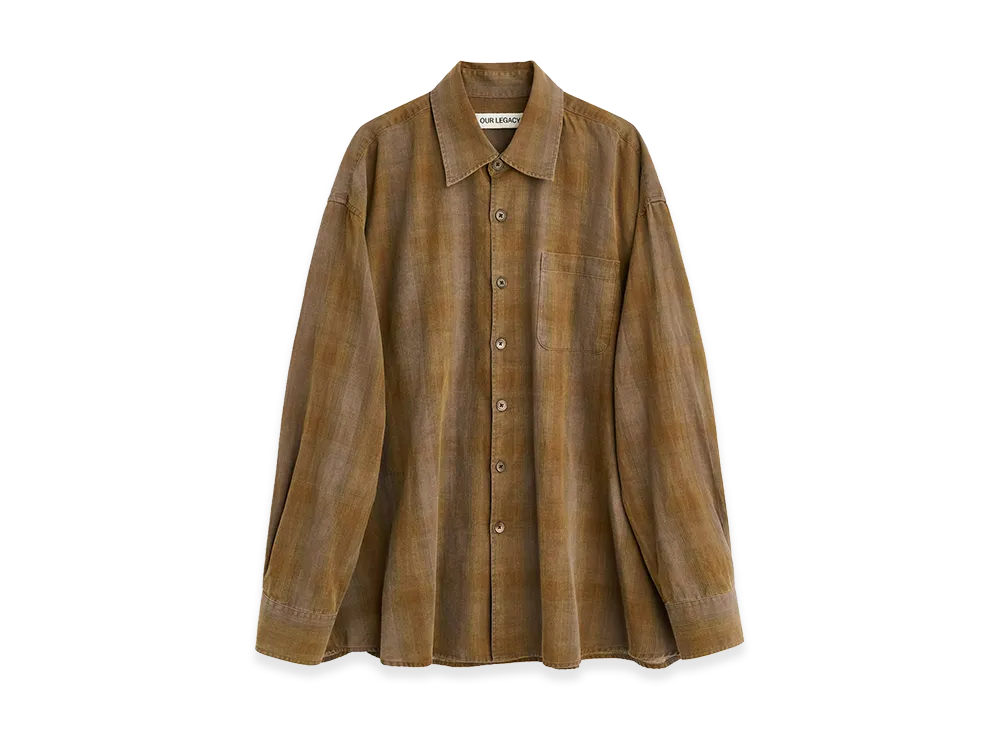 OUR LEGACY Borrowed Shirt "Dakota Flannel Check"