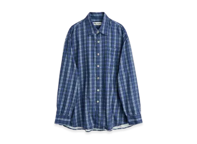 OUR LEGACY Borrowed Shirt "Check Please Print"