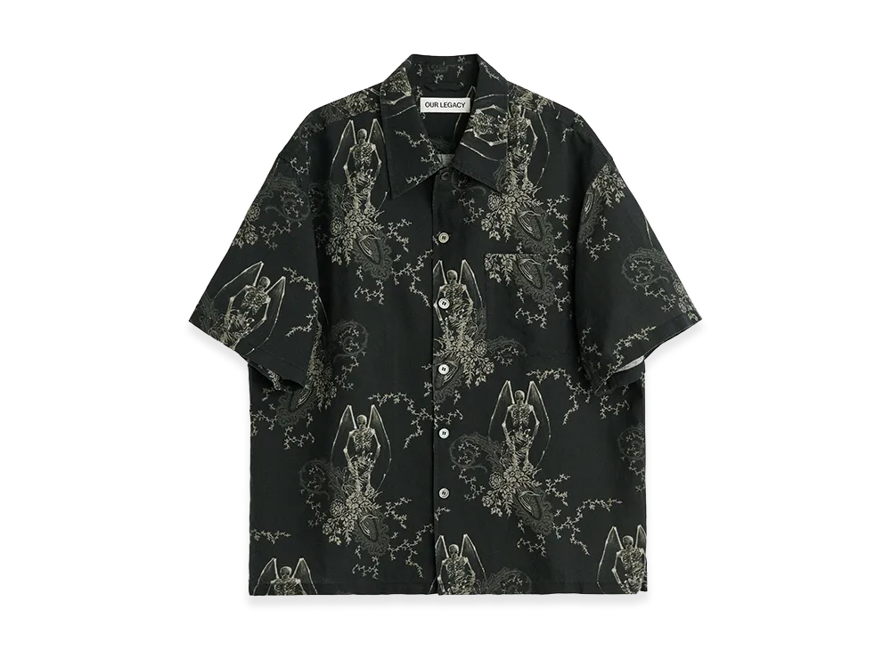 OUR LEGACY Every Shirt Shortsleeve "Death Paisley Print"