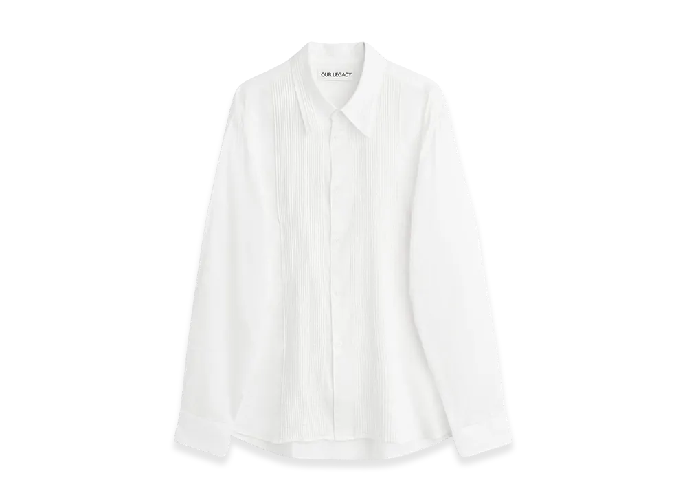 OUR LEGACY Promise Shirt "Ivory Cloud Breezy Cotton"