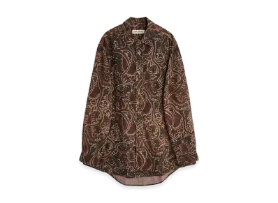 OUR LEGACY Vast Shirt "Overdyed Snake Paisley Print"