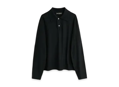 OUR LEGACY Rugby Longsleeve "Black High Twist Jersey"