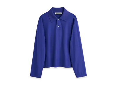 OUR LEGACY Rugby Longsleeve "Deep Blue High Twist Jersey"