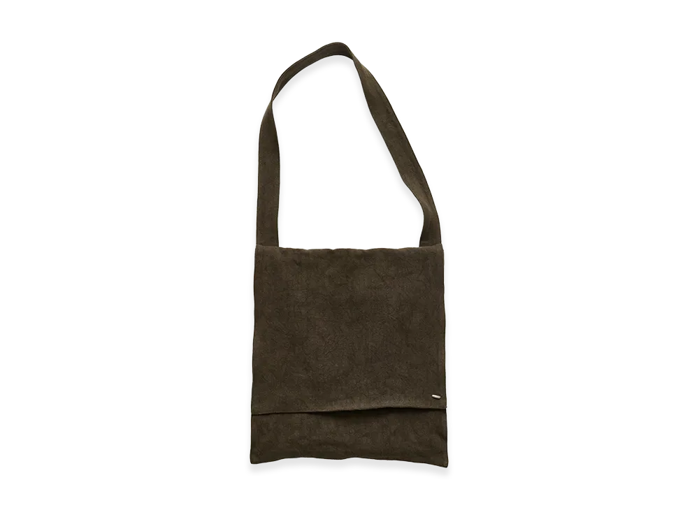 OUR LEGACY Grande Slack Bag "Dry Olive Airy Linen"