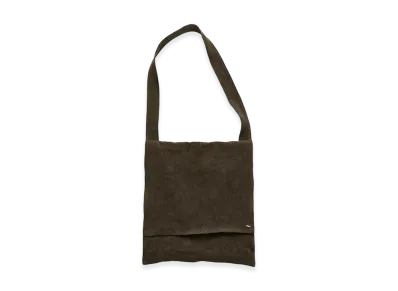 OUR LEGACY Grande Slack Bag "Dry Olive Airy Linen"