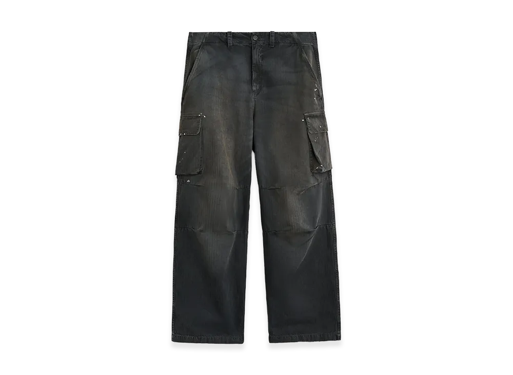 OUR LEGACY Mount Cargo "Nebula Wash Jungle Herringbone"