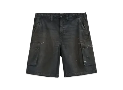 OUR LEGACY Mount Shorts "Nebula Wash Jungle Herringbone"