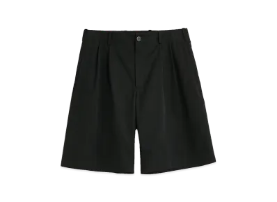OUR LEGACY Ponte Shorts "Studio Black Micro Canvas"