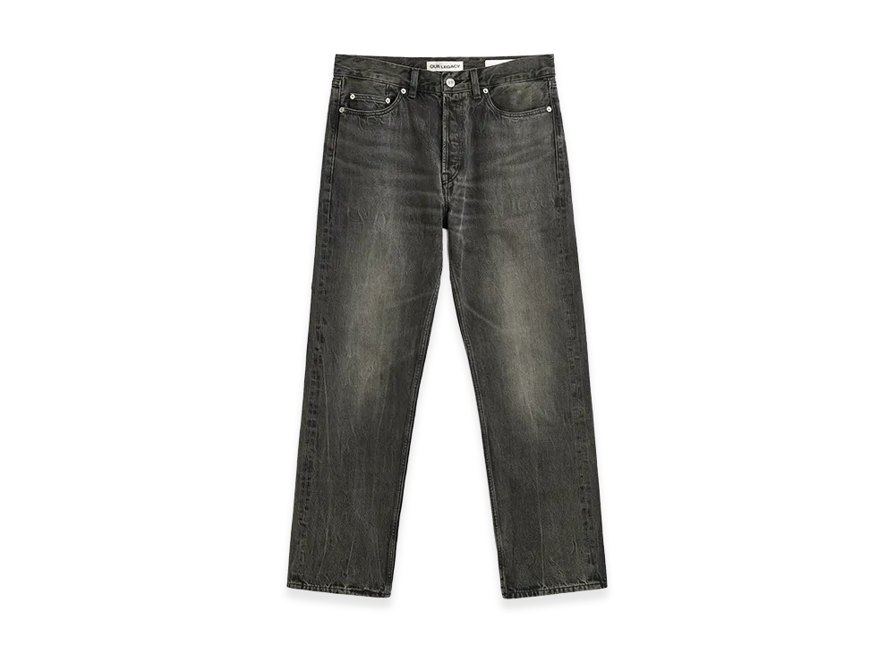 OUR LEGACY First Cut "Graphite Wave Selvedge"