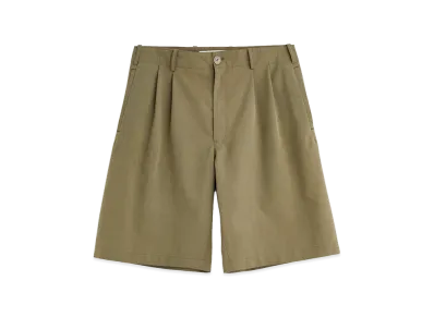 OUR LEGACY Ponte Shorts "Dry Leaf Balance Woolcot"