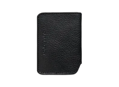 OUR LEGACY Card Case "Deep Black Leather"