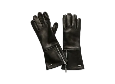 OUR LEGACY Zipped Glove "Black Nappa"