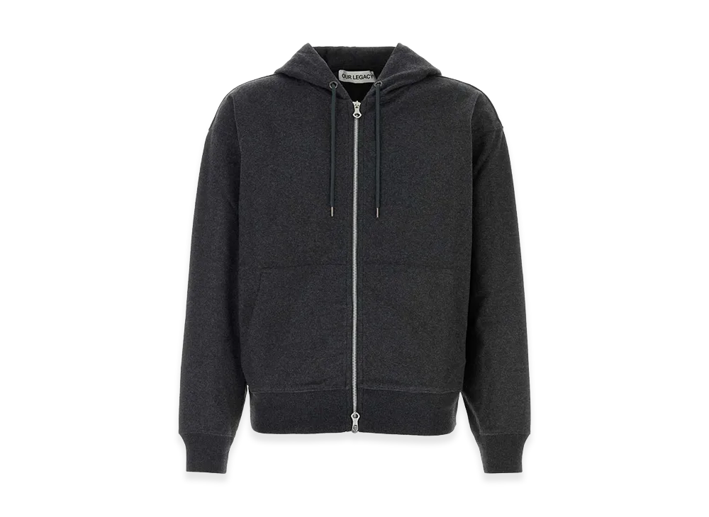 OUR LEGACY Charcoal Stretch Cotton Blend Sweatshirt "Grey"