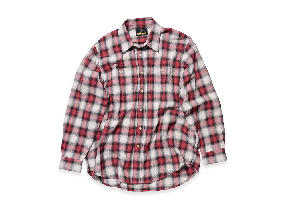 OUR LEGACY WORK x Timberland Timber Shirt "Red White Check"