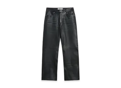 OUR LEGACY Carlson Cut "Whisker Black Buffed Lambskin"