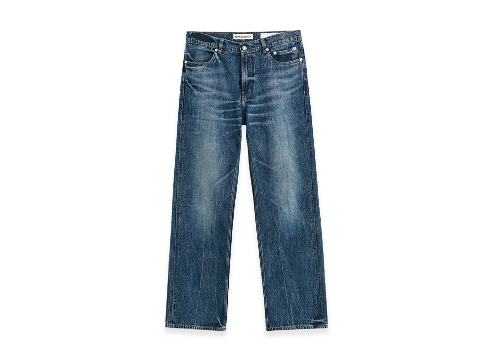 OUR LEGACY Carlson Cut "Vienna Blue Wash"