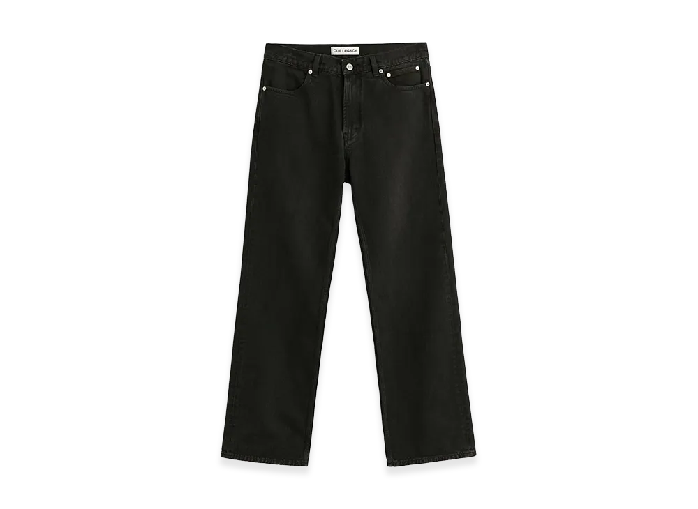 OUR LEGACY Carlson Cut "Overdyed Highway Black"