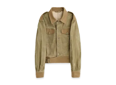 OUR LEGACY Battle Jacket "Dusty Olive Pigment Twill"