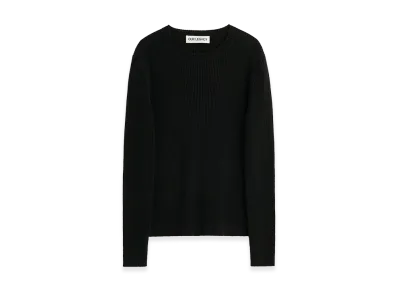 OUR LEGACY Compact Roundneck "Almost Black Refined Silk"