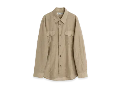 OUR LEGACY Plough Shirt "Hazel Grid Cloud Cotton Silk"