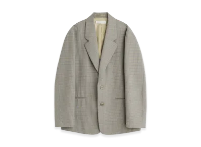 OUR LEGACY Industry Blazer "Frosted Moss Check Nexwool"